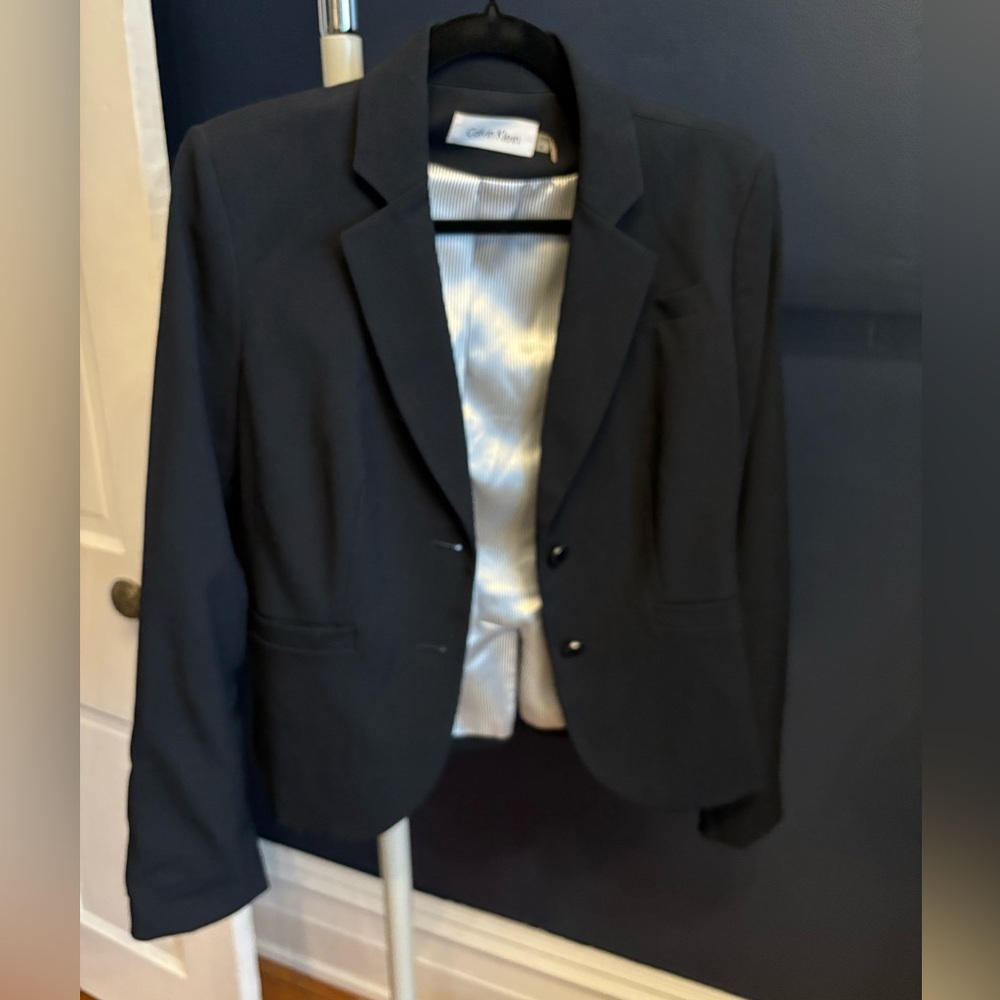 Calvin Klein navy blazer